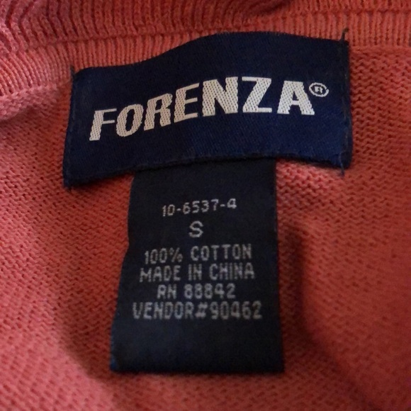 Forenza rose pink 2-piece tank and shrug set S - Picture 8 of 8